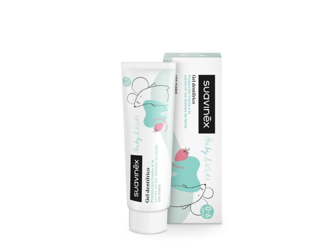 SUAVINEX Detská zubná pasta BABY/KIDS s jahodovou príchuťou - 50 ml