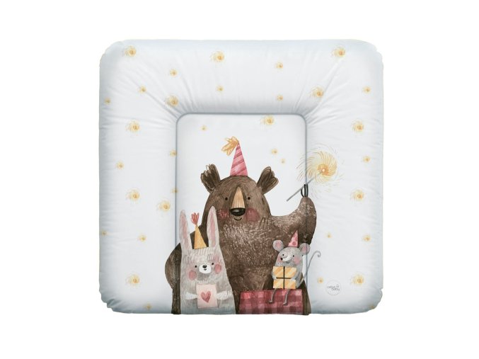 CEBA BABY Podložka prebaľovacia mäkká stredná (75x72) Basic (Varianta  Celebration)