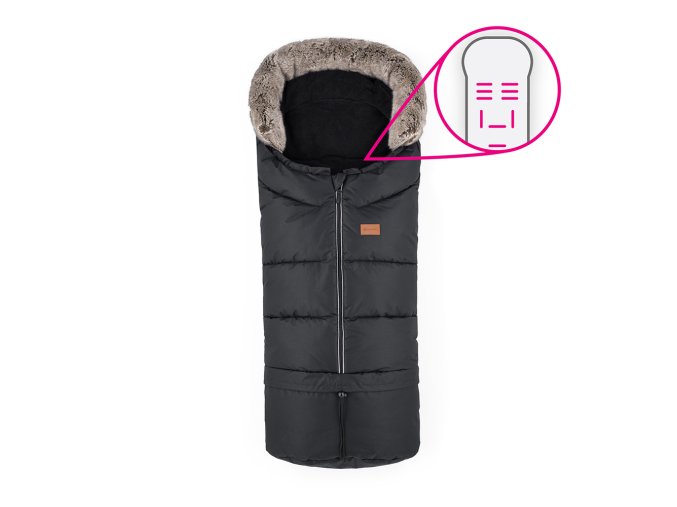 PETITE&MARS Fusak 4v1 Arctic Horizontal Forever (Varianta  Black)