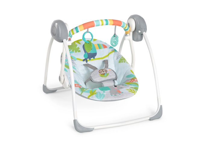 BRIGHT STARTS Hojdačka s melódiou Rainforest Vibes™ 0m+ do 9kg