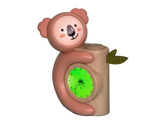PABOBO Budík detský so svetielkom Koala