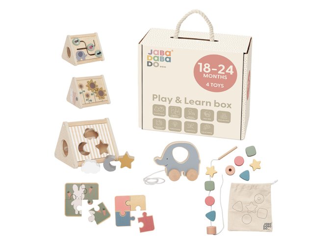 T293 Jabadabado Play and Learn box 18 24m