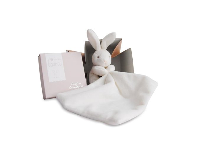 DC303 DouDou et Compagnie Mojkáčik Zajačik v krabičke hnedý