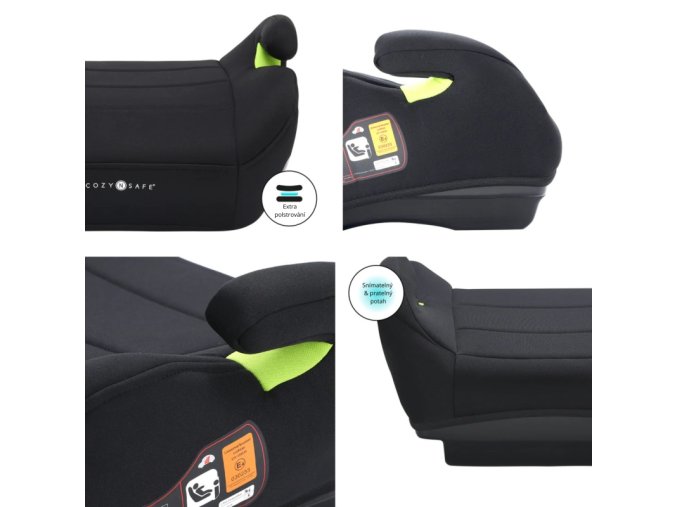 cozy n safe astra i size podsedak s isofixem onyx 2025