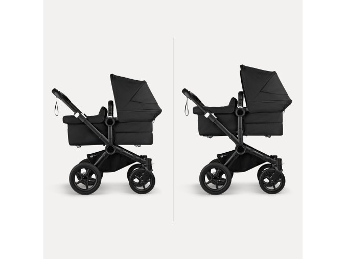 Bugaboo Donkey bassinet height adapters black x 100386002 02