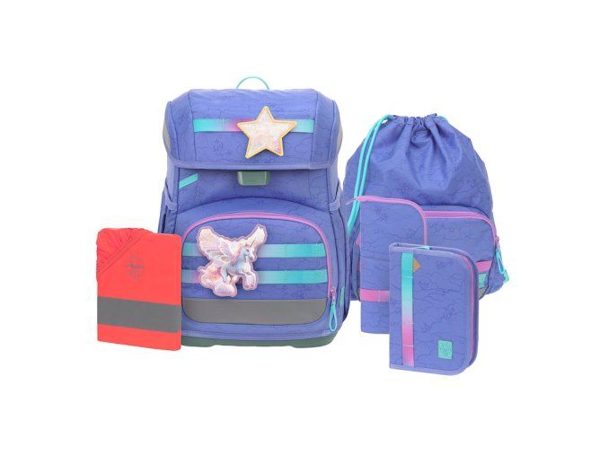 LÄSSIG School Set Light Unique (Varianta cloud lilac)
