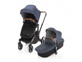 ZOPA SET Podvozek Evoque + Farebný set ku kočárku Evoque, B/BR_Jeans