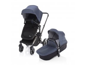 ZOPA SET Podvozek Evoque + Farebný set ku kočárku Evoque, S/BL_Jeans