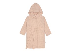LÄSSIG BABIES LÄSSIG Muslin Bathrobe 2024 (Varianta dots peach rose 24-36m.)