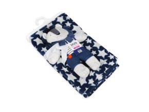 BABYMATEX Deka s hračkou Lion Blue 75 x (Varianta  100 cm)