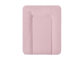 CEBA Podložka prebaľovacia na komodu mäkká (50x70) CARO Pink