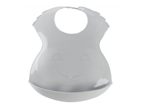 THERMOBABY Plastový bryndák, Grey Charm