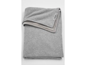 2208 resize of 2734004 2754004 meyco deken met velours knit basic grijs melange g 30574073787 o