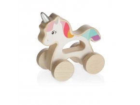 ZOPA Dřevěný jezdící jednorožec, Unicorn