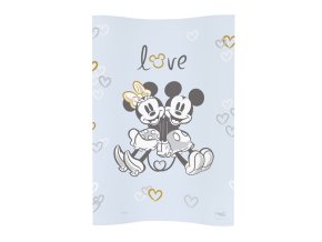 CEBA BABY Podložka prebaľovacia mäkká COSY (50x70) Disney Minnie&Mickey (Varianta  Blue)