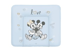 CEBA BABY Podložka prebaľovacia mäkká na komodu (85x72) Disney Minnie & Mickey (Varianta  Blue)