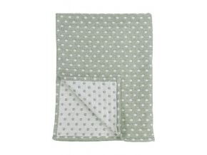 3213 2 2150032 meyco deken little dots forest green