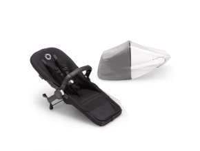 bugaboo donkey5 duo extension set midnight black syskonsittdel lilla violen jonkoping grande