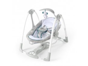 INGENUITY Hojdačka konvertibilná vibrujúca s melódiou (Varianta  Nash 2v1, 0m+ do 9 kg)