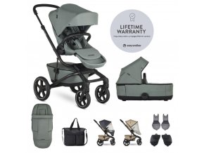 EASYWALKER SET XXL Kočík Jimmey Thyme Green