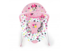 DISNEY BABY Lehátko vibrujúce Minnie Mouse Spotty Dotty 0m+ do 9 kg