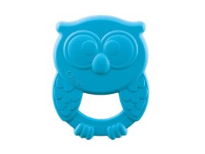 CHICCO Hryzačka Eco+ Sova Owly modrá