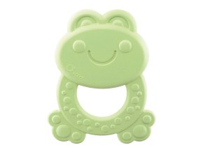 CHICCO Hryzačka Eco+ Žabka Burt zelená