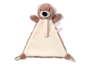 BABYONO Hračka maznáčik s klipom na cumlík vydra (Varianta  Maggie)