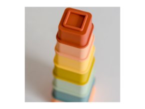 OB Designs Stohovacie poháriky 7 ks – hranaté
