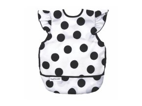 Tiny Twinkle Zásterka s podbradníkom a volánikmi, S - Polka Dot
