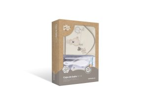 INTERBABY Osuška BIELIZEŇ + hřeben - KRÉMOVÁ