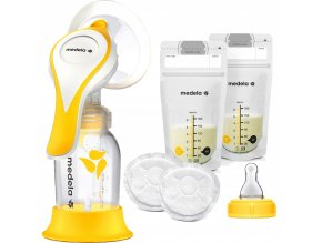 MEDELA Odsávačka materského mlieka manuálna Harmony™ Essentials Pack