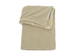 Meyco Deka Mini knots fleece - Sand