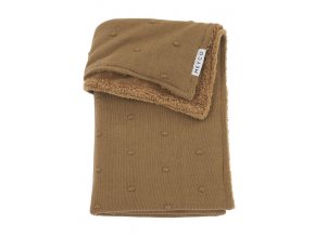 Meyco Deka Mini knots fleece - Toffee