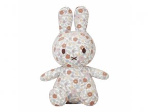 Králiček Miffy textilný Vintage Kvety 25 cm