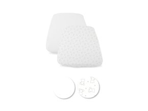 CHICCO Plachta na postieľku Next2Me Forever 2 ks (Varianta  Bear)