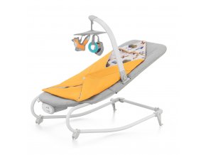KINDERKRAFT Húpatko vibrujúce s melódiou Felio (Varianta  2 Forest Yellow 0m+, do 9 kg)