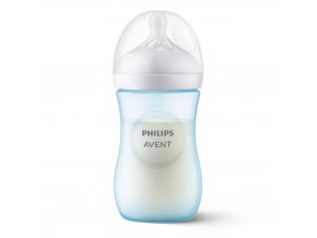 Philips AVENT Fľaša Natural Response 260 ml, 1m (Varianta + modrá)
