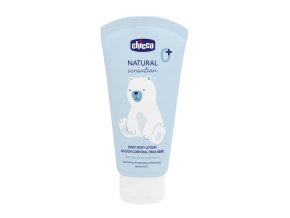 CHICCO Mlieko telové Natural Sensation s bambuckým maslom a vitamínom E (Varianta  150ml, 0m+)