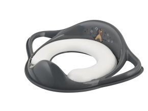 MALTEX Redukcia na WC s úchytmi mäkká (Varianta  Koník Minimal - steel grey)