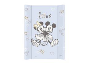 CEBA BABY Podložka prebaľovacia s pevnou doskou COMFORT (50x70) Disney (Varianta  Minnie & Mickey Blue)