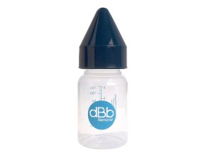 dBb Remond Dbb dojčenská fľaša PP 120 Ml, Cumlík Kaučuk, Nn, Farba Dark Blue