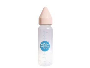 dBb Remond Dbb dojčenská fľaša PP 270 Ml, Cumlík Nn Kaučuk, Pink