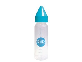 dBb Remond Dbb dojčenská fľaša PP 270 Ml, Cumlík Nn Silikón, Tyrkysová