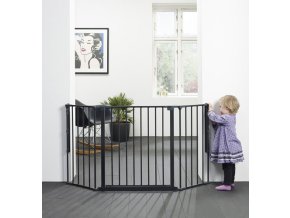 Baby Dan Priestorová zábrana Flex M Čierna 90 - 140 cm