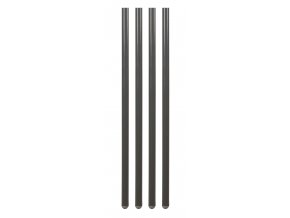 Náhradné nohy k stojanu LUMA Dark Grey, set 4 ks