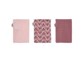22847 sada muselinove zinky luma bambus flowerfever 3ks