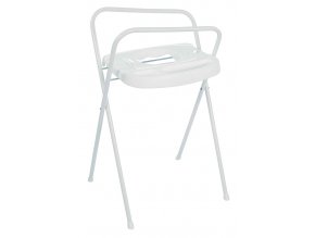 5414 kovovy stojan click na vanicku bebe jou 98cm bily
