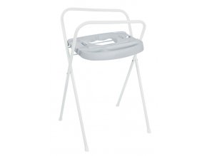 9399 kovovy stojan click na vanicku bebe jou 103 cm light grey