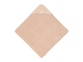 LÄSSIG BABIES LÄSSIG Muslin/Terry Hooded Towel (Varianta dots 2025 peach rose)